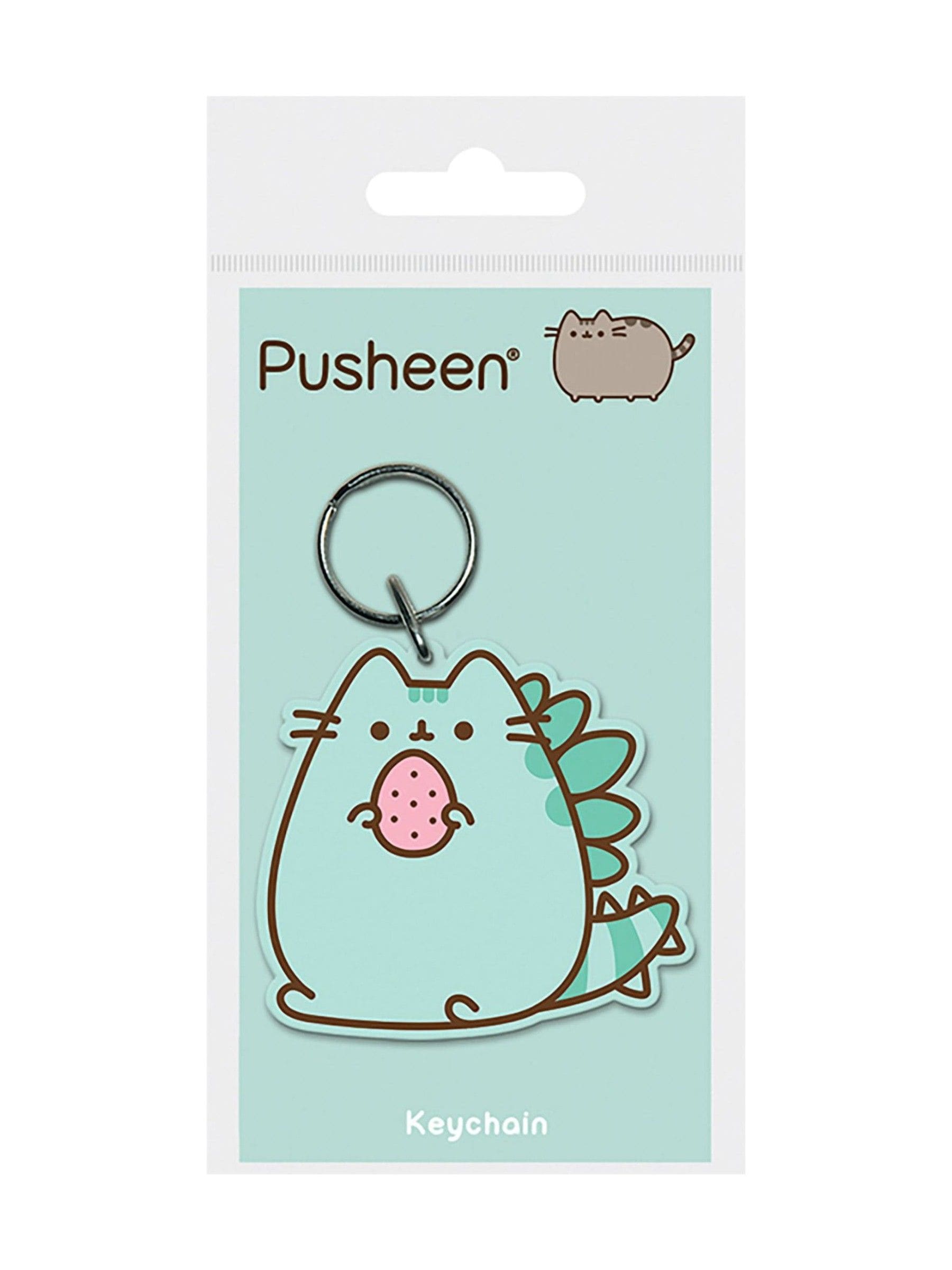 Pyramid International grey Pusheen mug and keychain gift set, imported from the UK