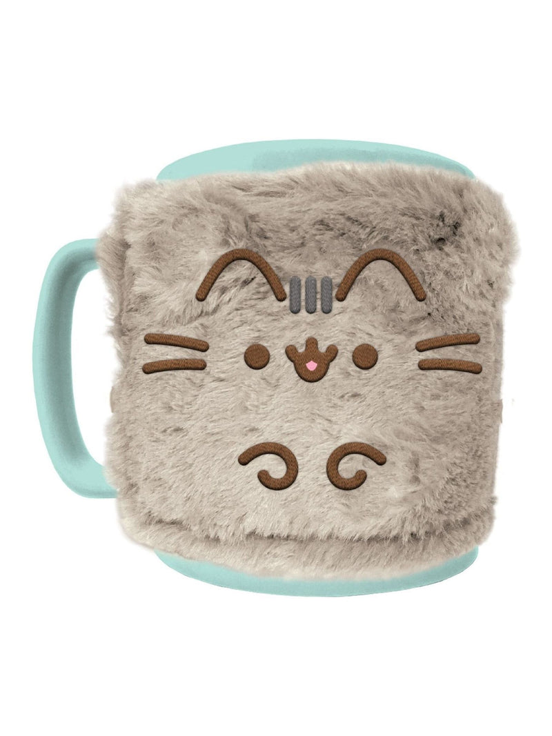 Pyramid International grey Pusheen mug and keychain gift set, imported from the UK