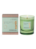 Stoneglow Green Apple and Lime soy wax candle 160g, UK version