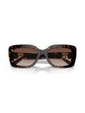 Ralph Lauren Nikki rectangle sunglasses brown gradient lenses, UK version