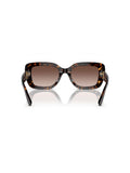 Ralph Lauren Nikki rectangle sunglasses brown gradient lenses, UK version