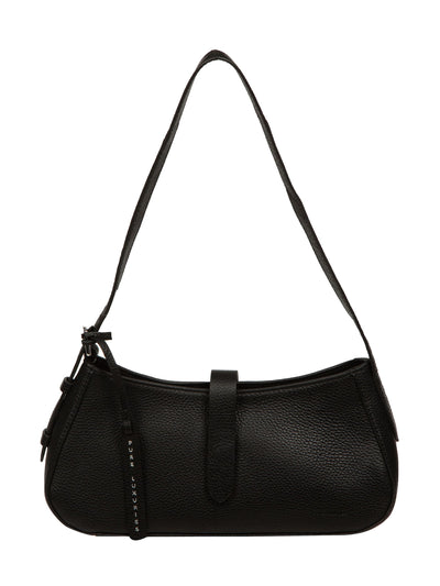 Next Pure Luxuries London Black Evangeline Leather Grab Bag- Buy online at McGrocer