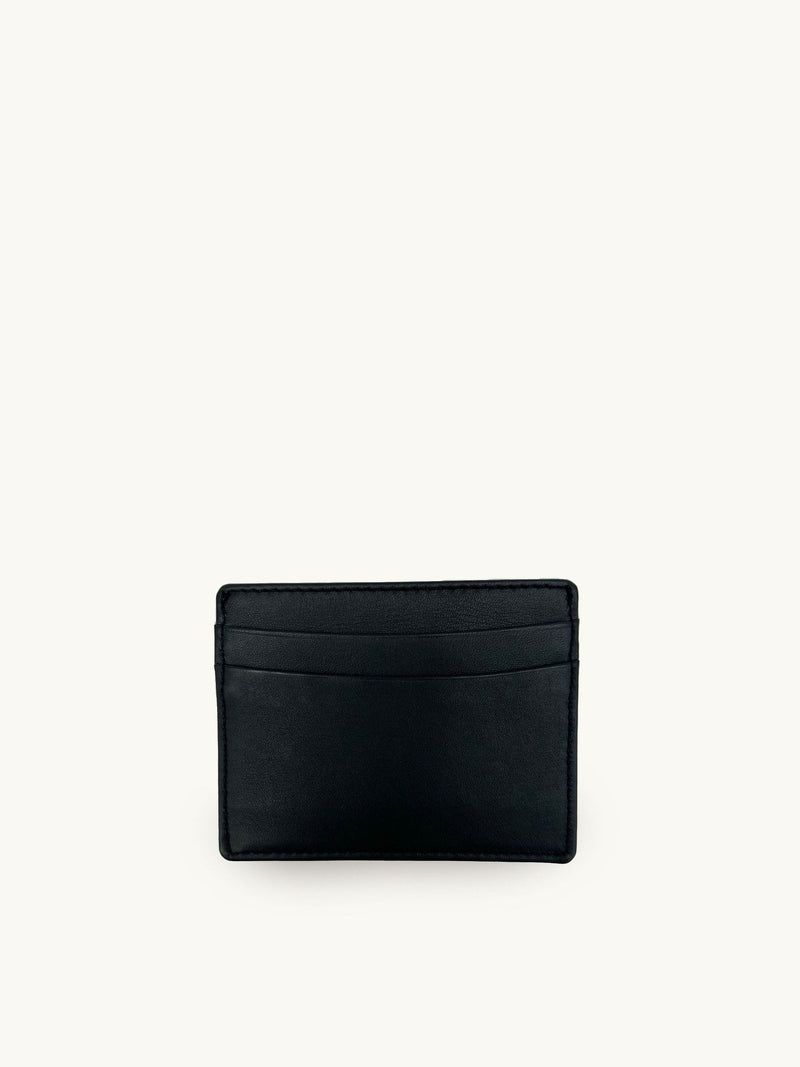 Apatchy black leather keyring and cardholder set (British brand)