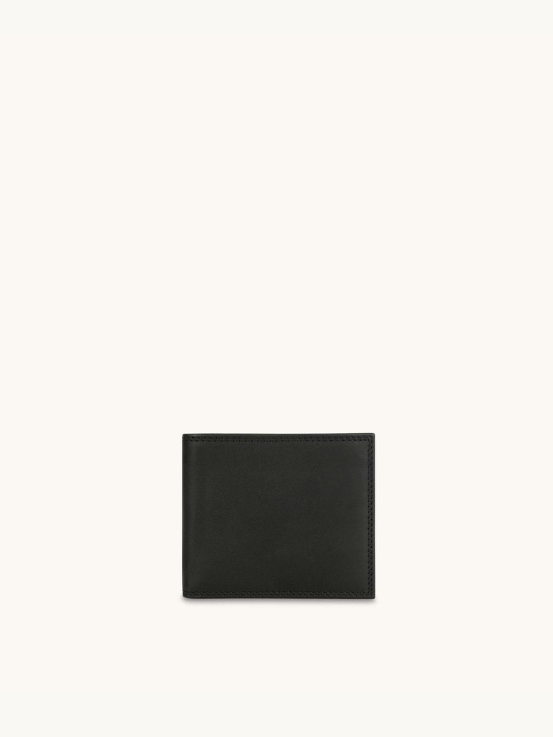 Apatchy black leather wallet - British product