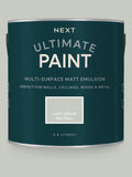 Next Ultimate paint sample in Light Greige Neutral, UK version