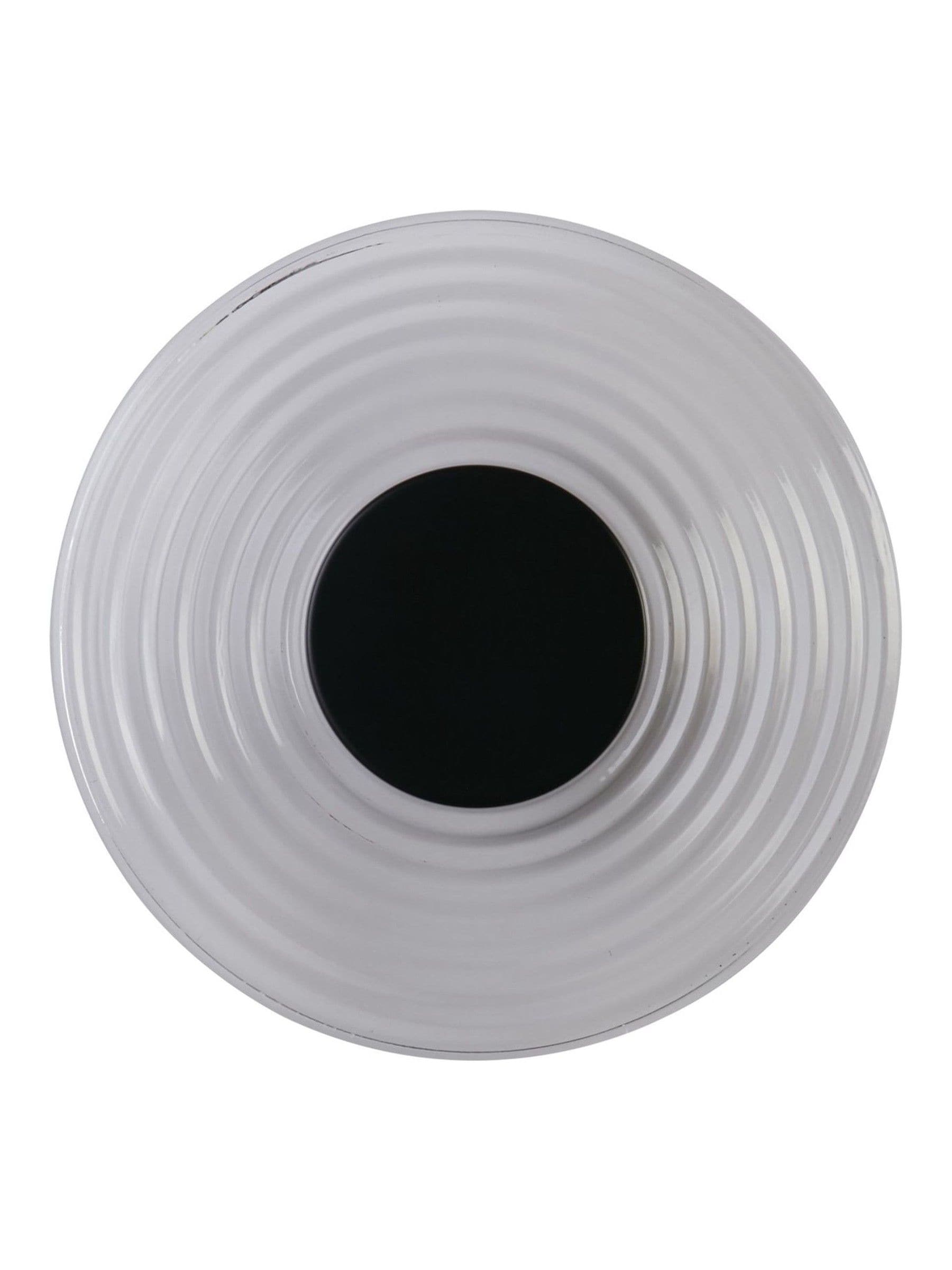 Searchlight wall light matt black clear glass (British brand)
