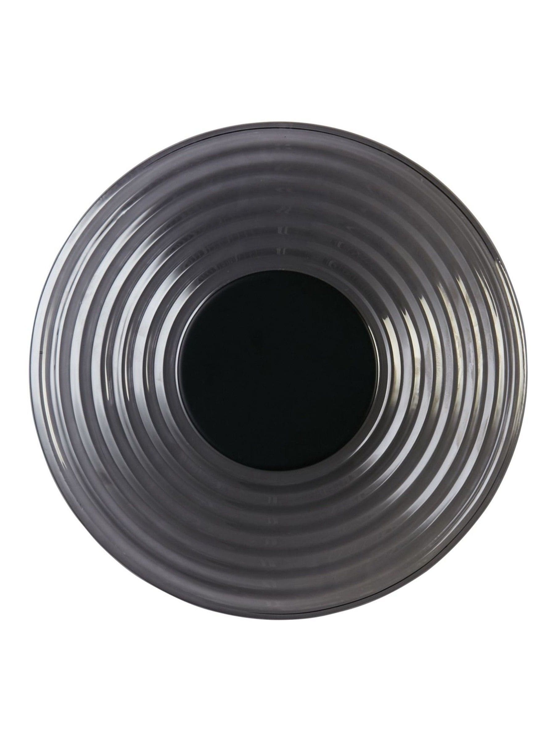 Searchlight black and smoke glass wall light 30cm (British brand)