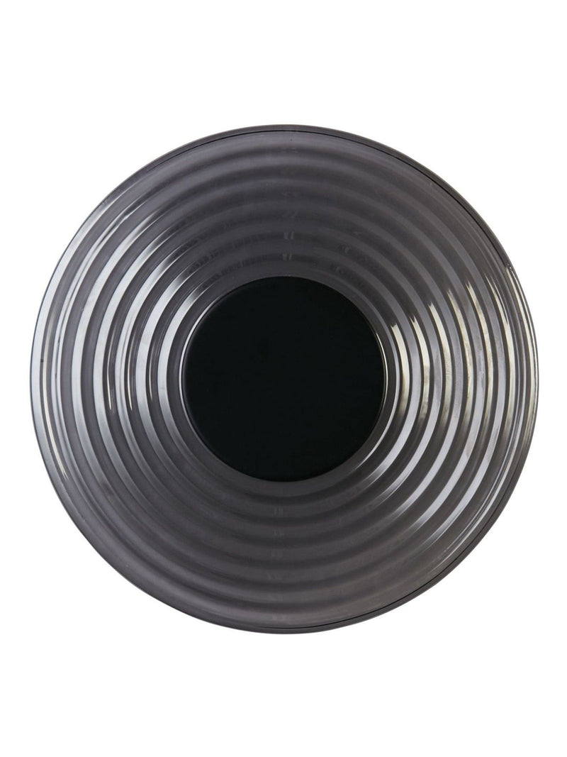 Searchlight black and smoke glass wall light 30cm (British brand)