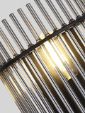 Searchlight wall light with smoked glass rods 26cm, imported from the UK
