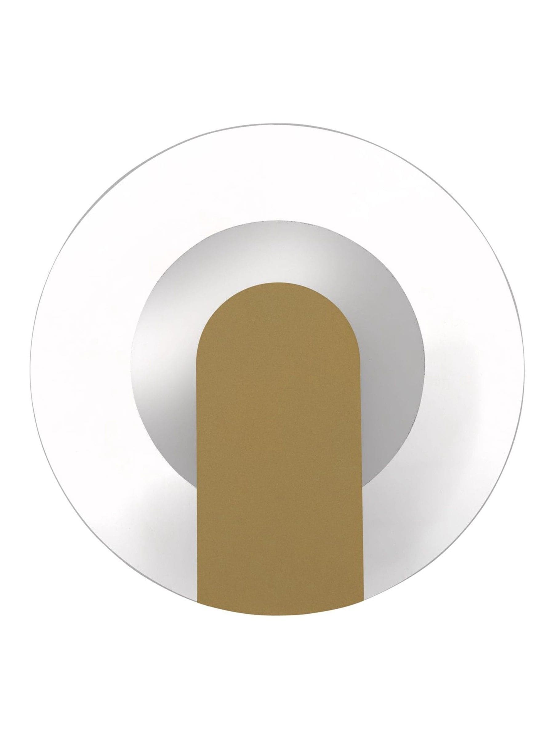 Searchlight Gold Glass Wall Light 23cm - British product
