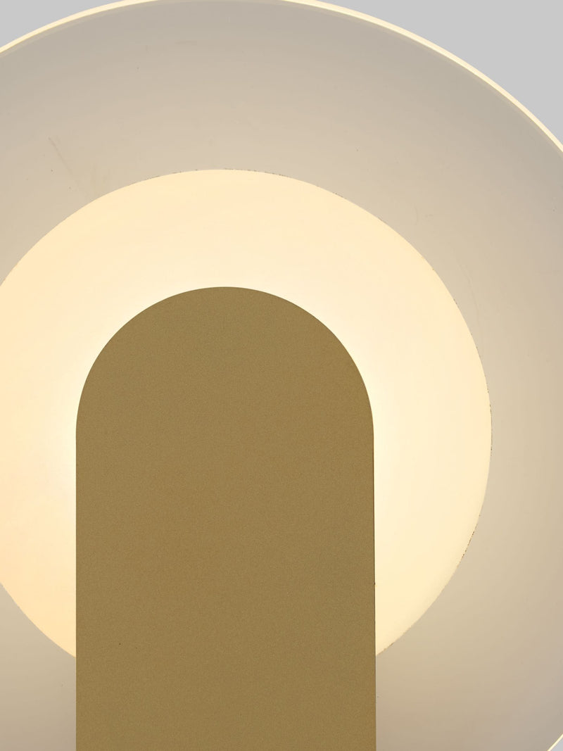 Searchlight Gold Glass Wall Light 23cm - British product