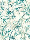 Ohpopsi Sapphire Shadow Bamboo Willow A4 Wallpaper Sample