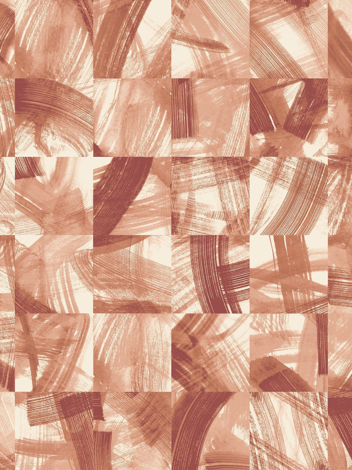 Ohpopsi Maku Seashell wallpaper sample electric blue A4, imported from the UK