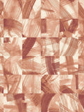 Ohpopsi Maku Seashell wallpaper sample electric blue A4, imported from the UK