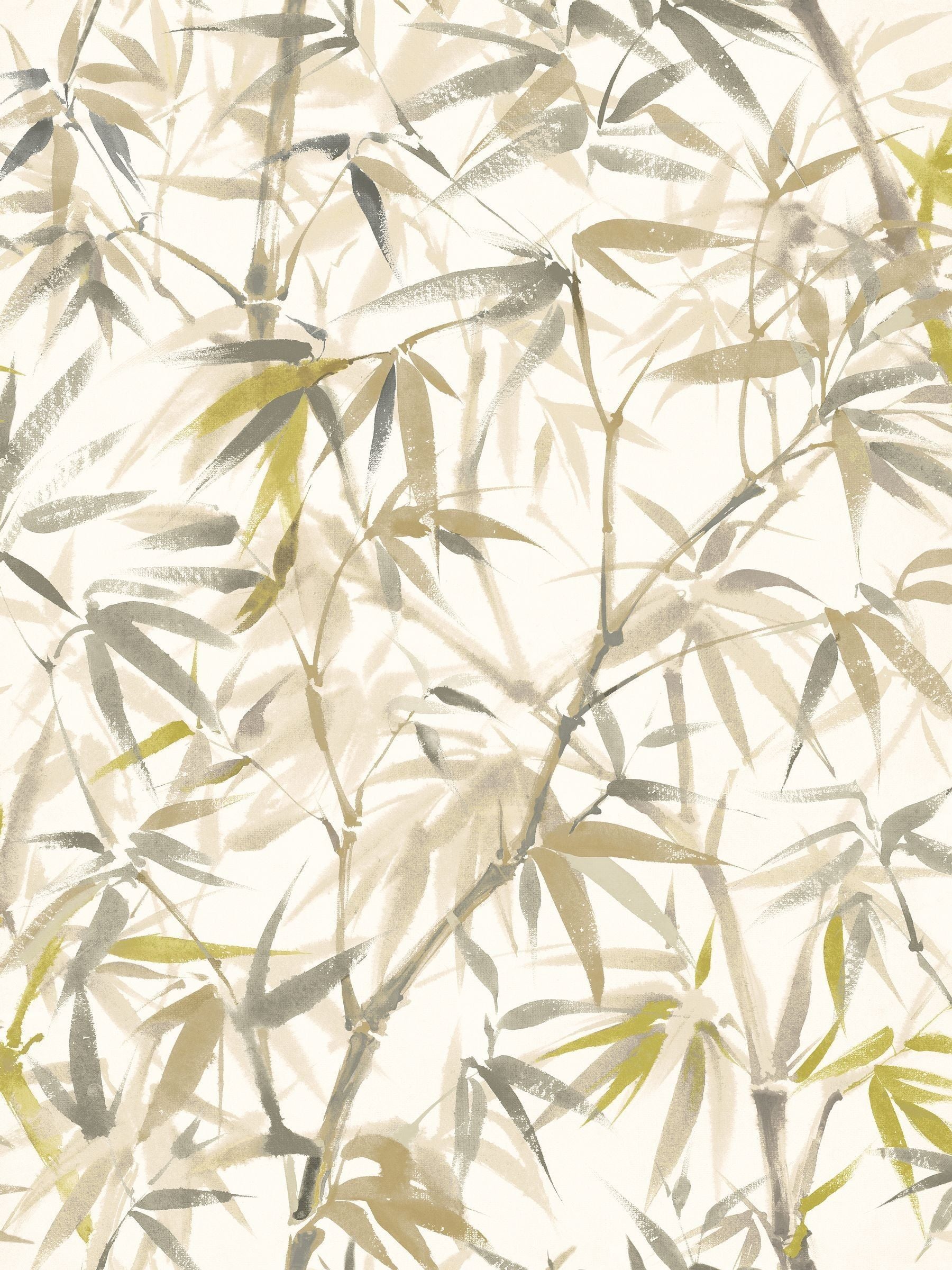 Ohpopsi Sapphire Shadow Bamboo Willow A4 Wallpaper Sample