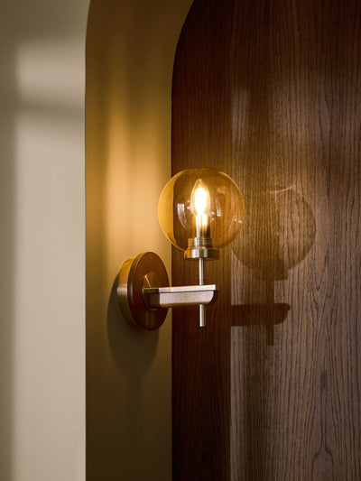 Next Dark Natural Archer Wall Light- Buy online at McGrocer