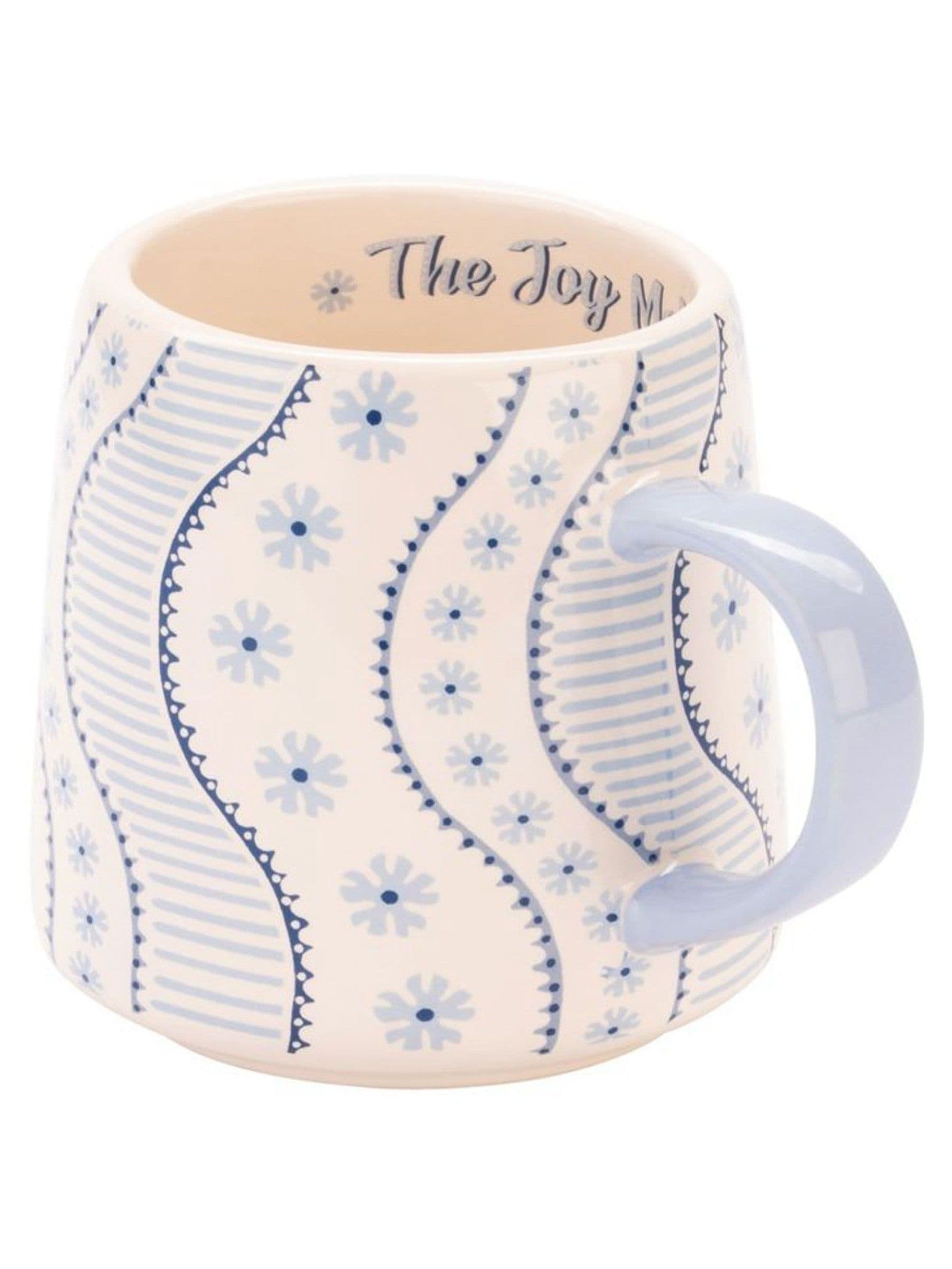 Cath Kidston Blue Spitalfields Silk Billie Mug stoneware, UK version