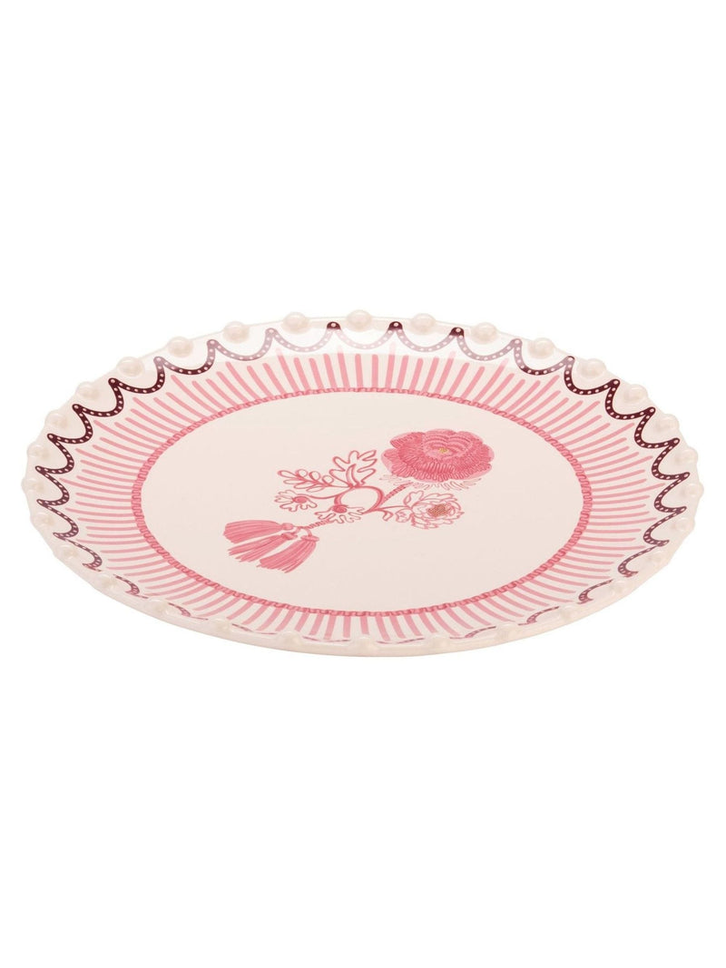 Cath Kidston Pink Spitalfields Silk platter (British brand)