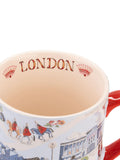 Cath Kidston blue London town mug and coaster set - British product