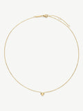 D.LOUISE gold tone mini heart necklace - British product