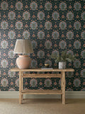 Morris & Co Iris & Rose wallpaper, imported from the UK
