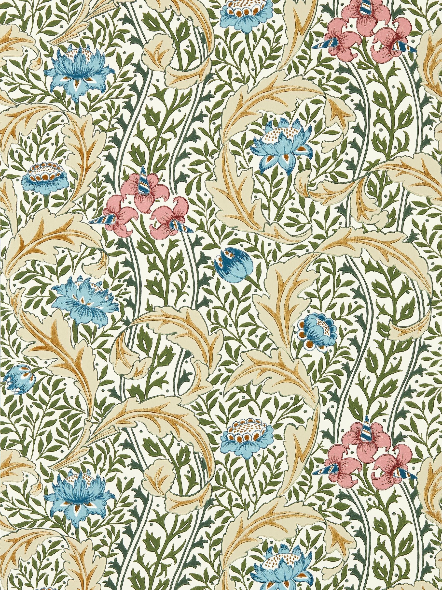 Morris & Co Wild Tulip & Vine wallpaper 10m - British product
