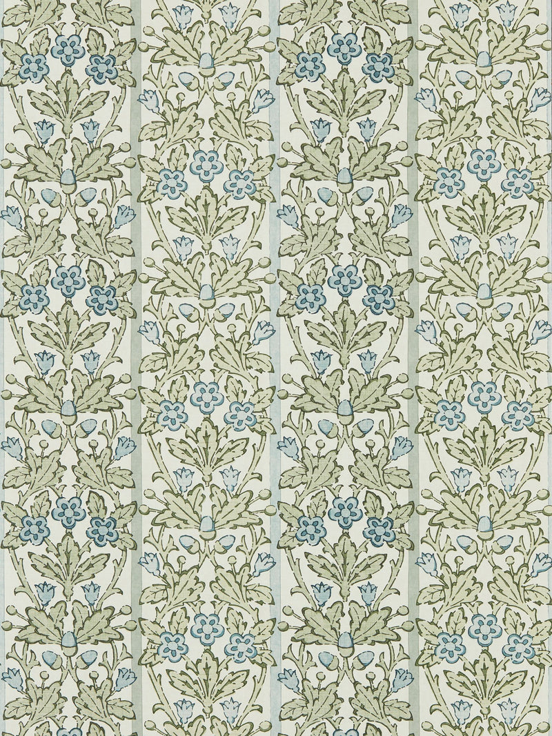 Morris & Co Oak & Blossom wallpaper 10m roll - British product