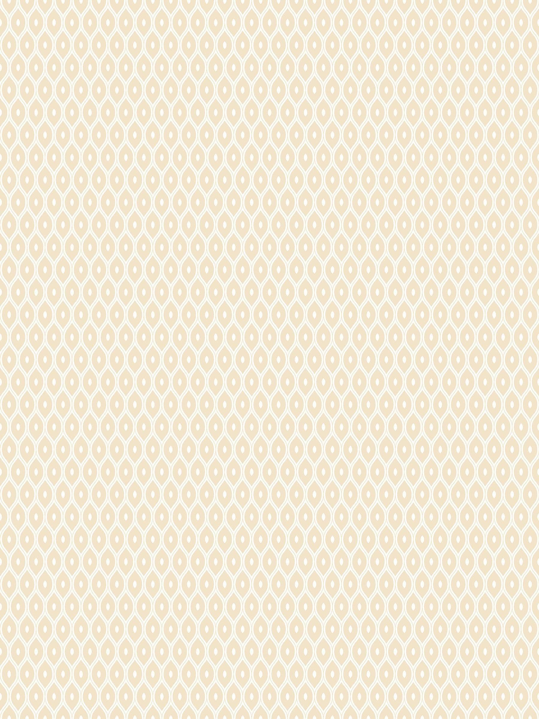 Hoopla Walls Parchment Tiny Ogee wallpaper 10m, UK version