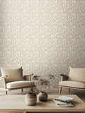 Hoopla Walls Bone Evelyn Trail Bone 10M Wallpaper