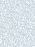 Hoopla Walls Wedgewood Zebra Leaf Linen 10M Wallpaper