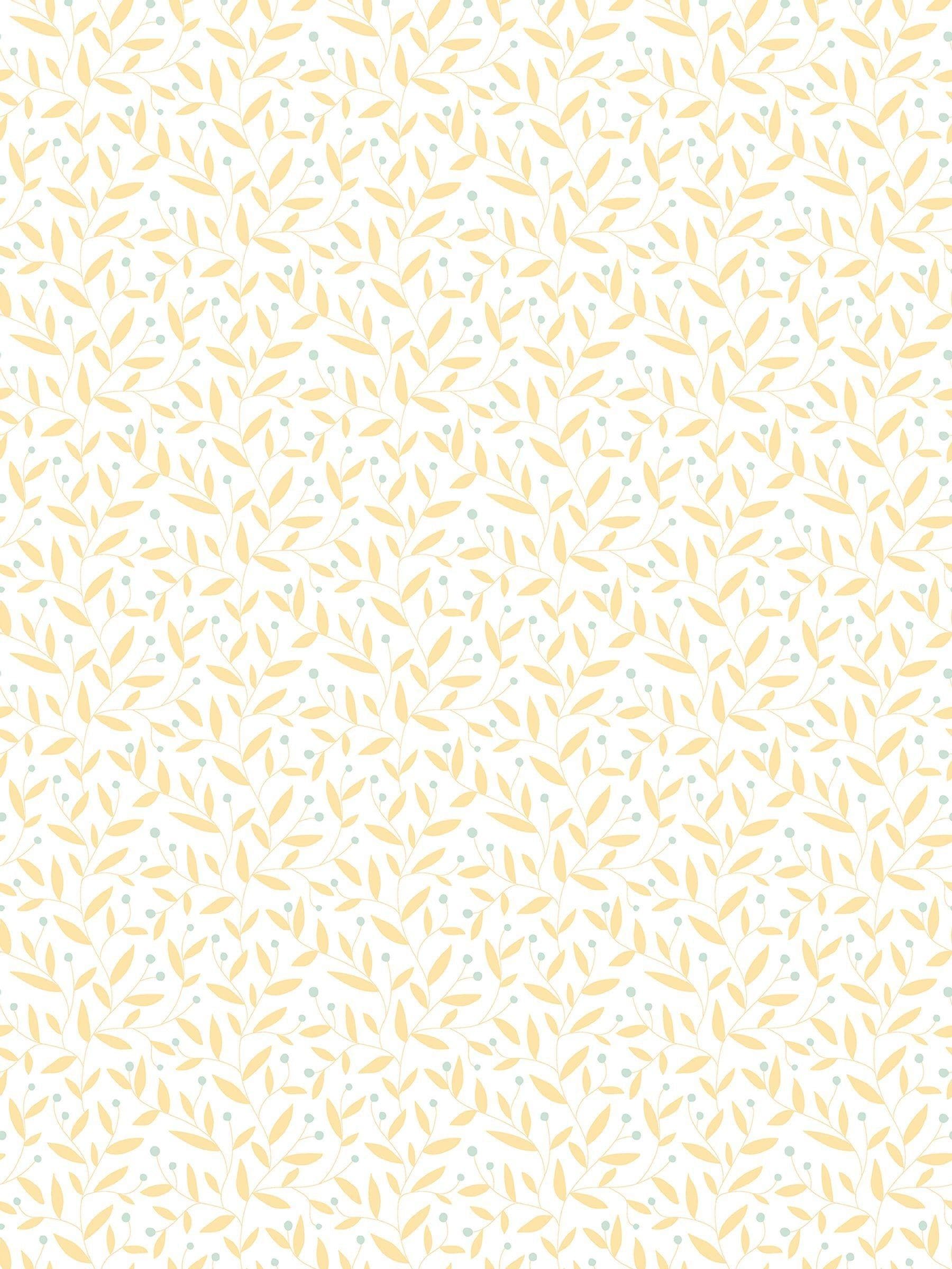 Hoopla Walls Gold Dotty Vine wallpaper 10M (British brand)