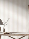 Hoopla Walls Scallop Stripe Linen wallpaper 10M - British product