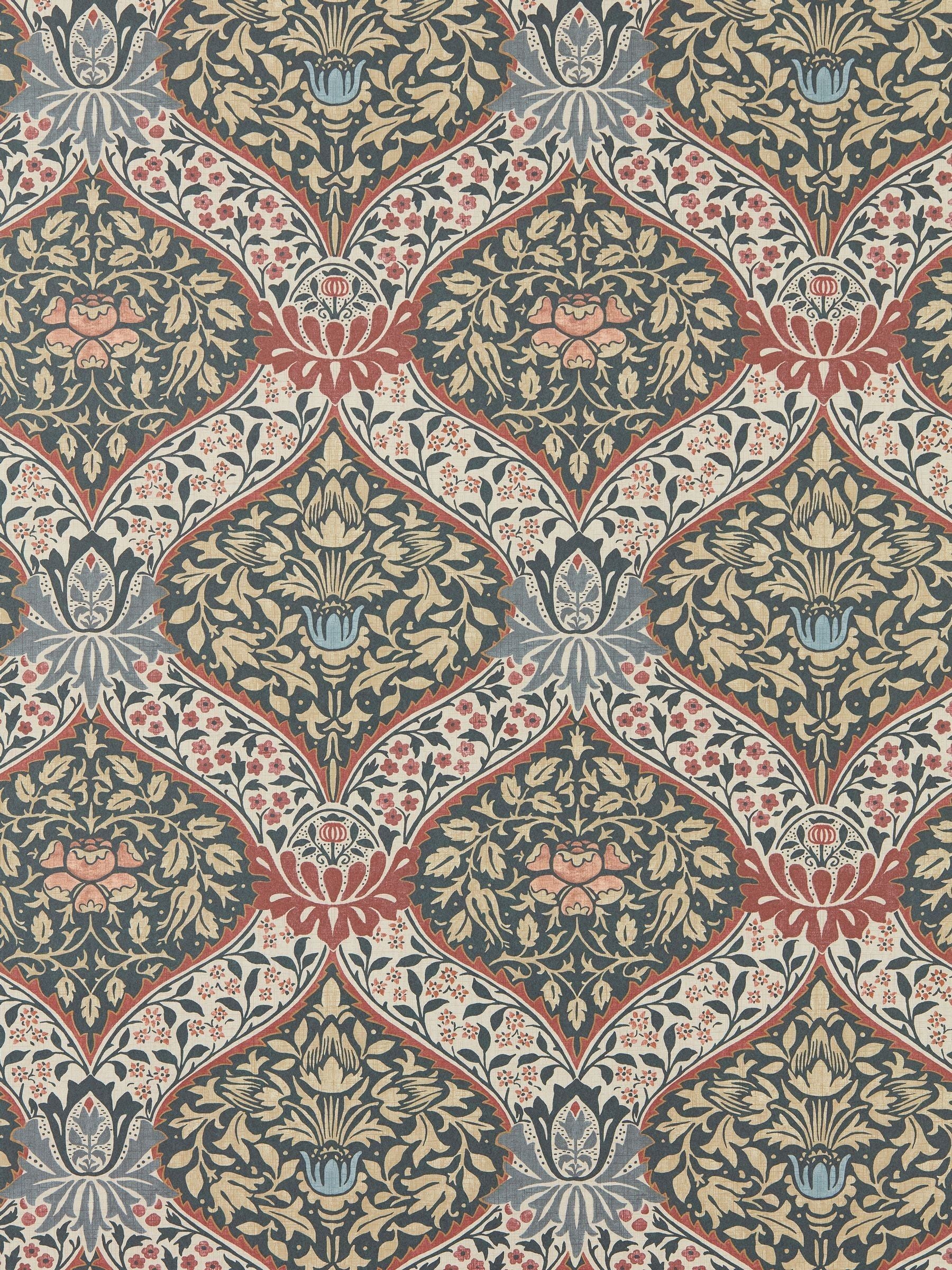 Morris & Co Norbury SlateMadder wallpaper 10M (British brand)