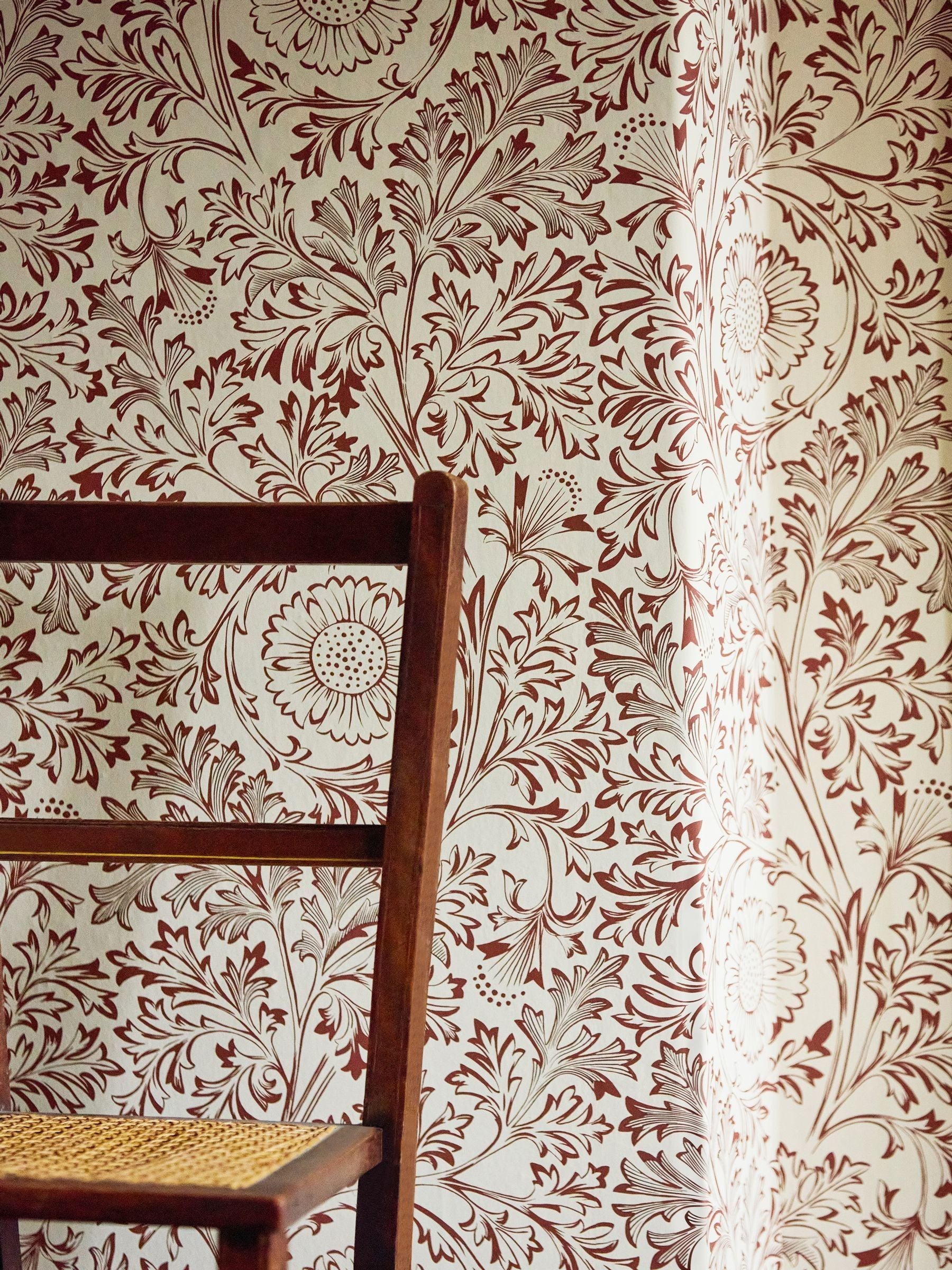 Morris & Co Chamomile wallpaper 10m roll, imported from the UK