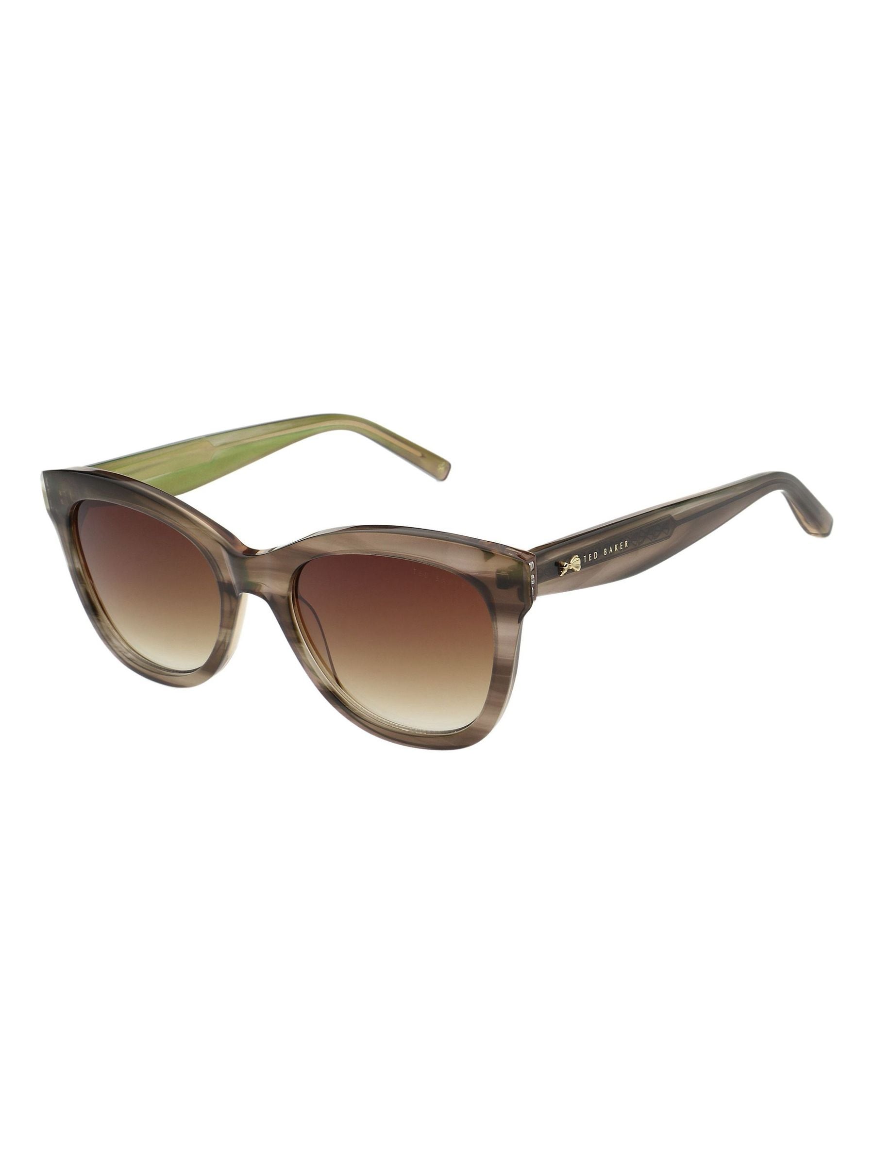 Ted Baker Ariela 1808 Brown/Red Sunglasses