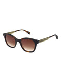 Ted Baker Brown Noah 1797 retro round sunglasses, UK version