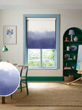 Bluebellgray Cornflower Ombre roller blinds 550x3000mm - British product