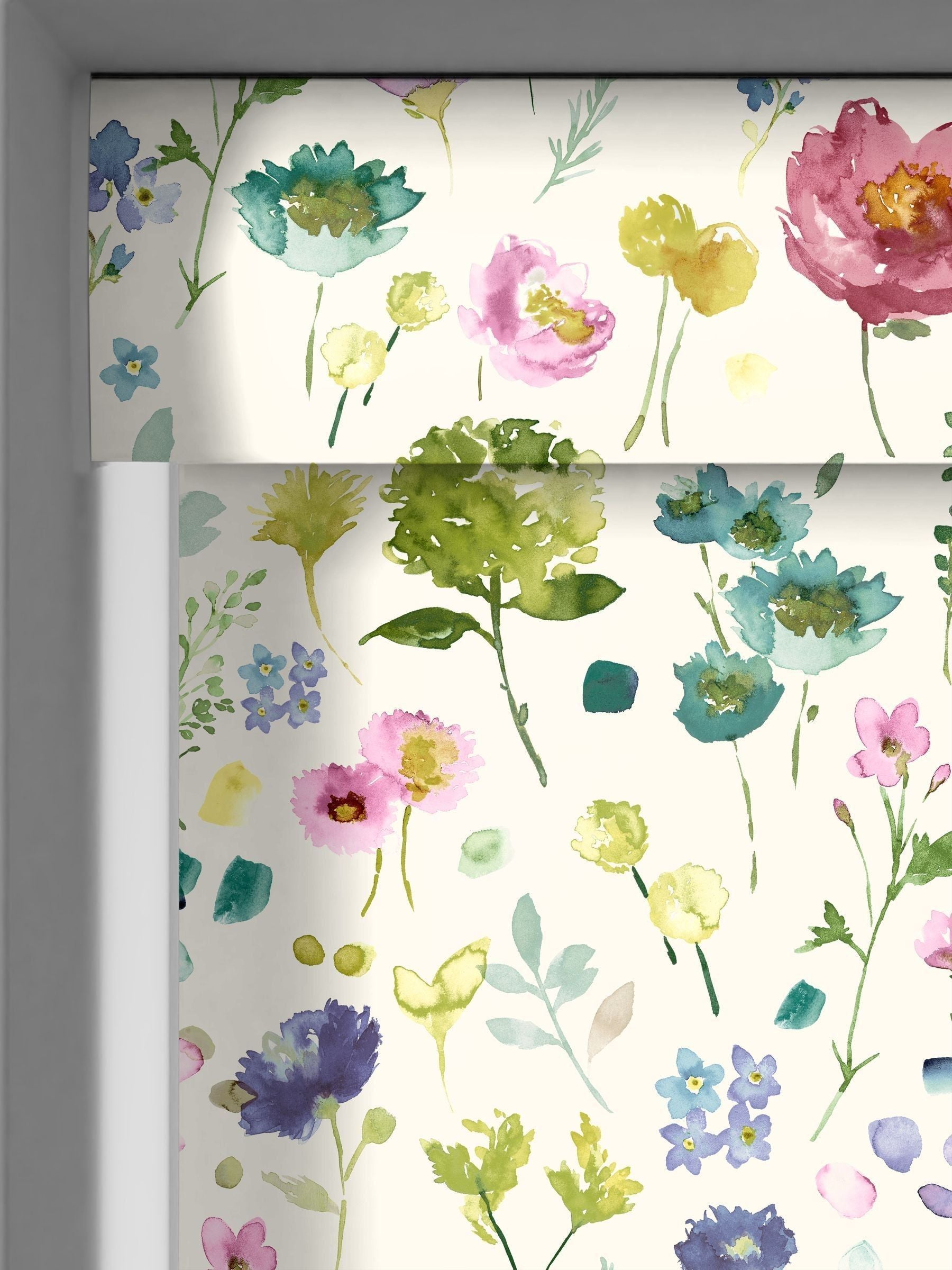 Bluebellgray Spring Tetbury made to measure blinds green UK version