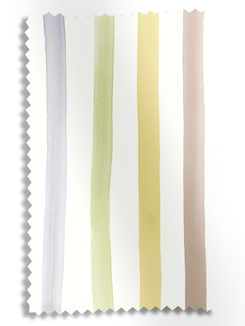 Bluebellgray Tetbury Watercolour Stripe roller blinds 510x480mm - British product