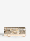 Lipsy gold bow clutch bag 26cm (British brand)
