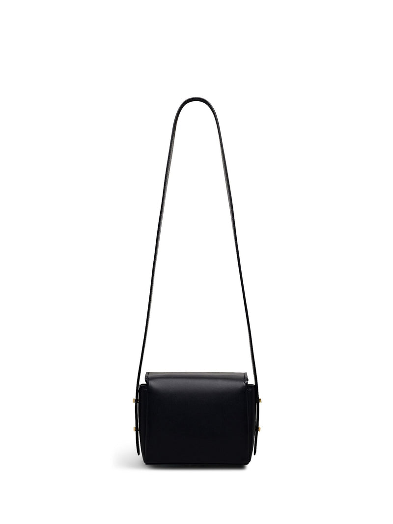 Radley Selina small cross-body bag in black leather, imported from the UK