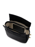 Radley Selina small cross-body bag in black leather, imported from the UK