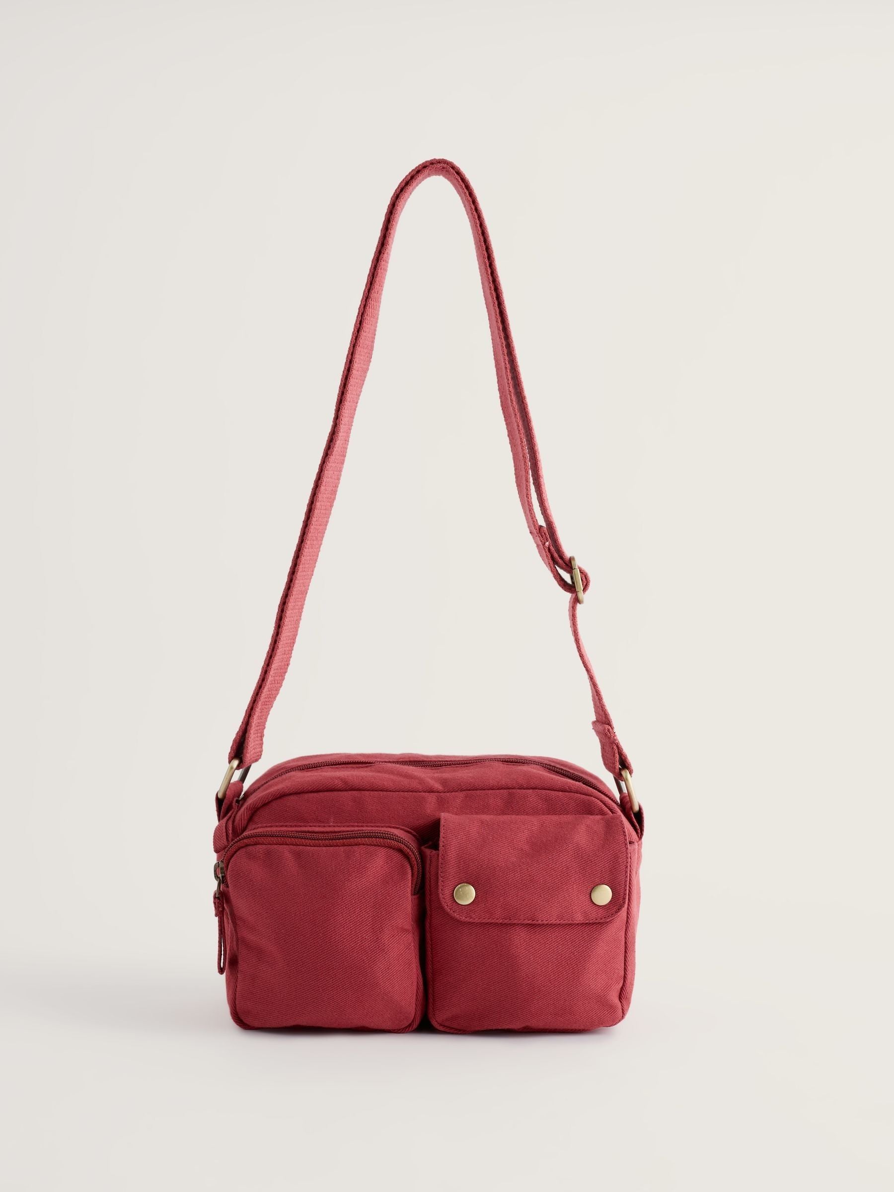 Seasalt Cornwall green Melder cross-body bag cotton UK version