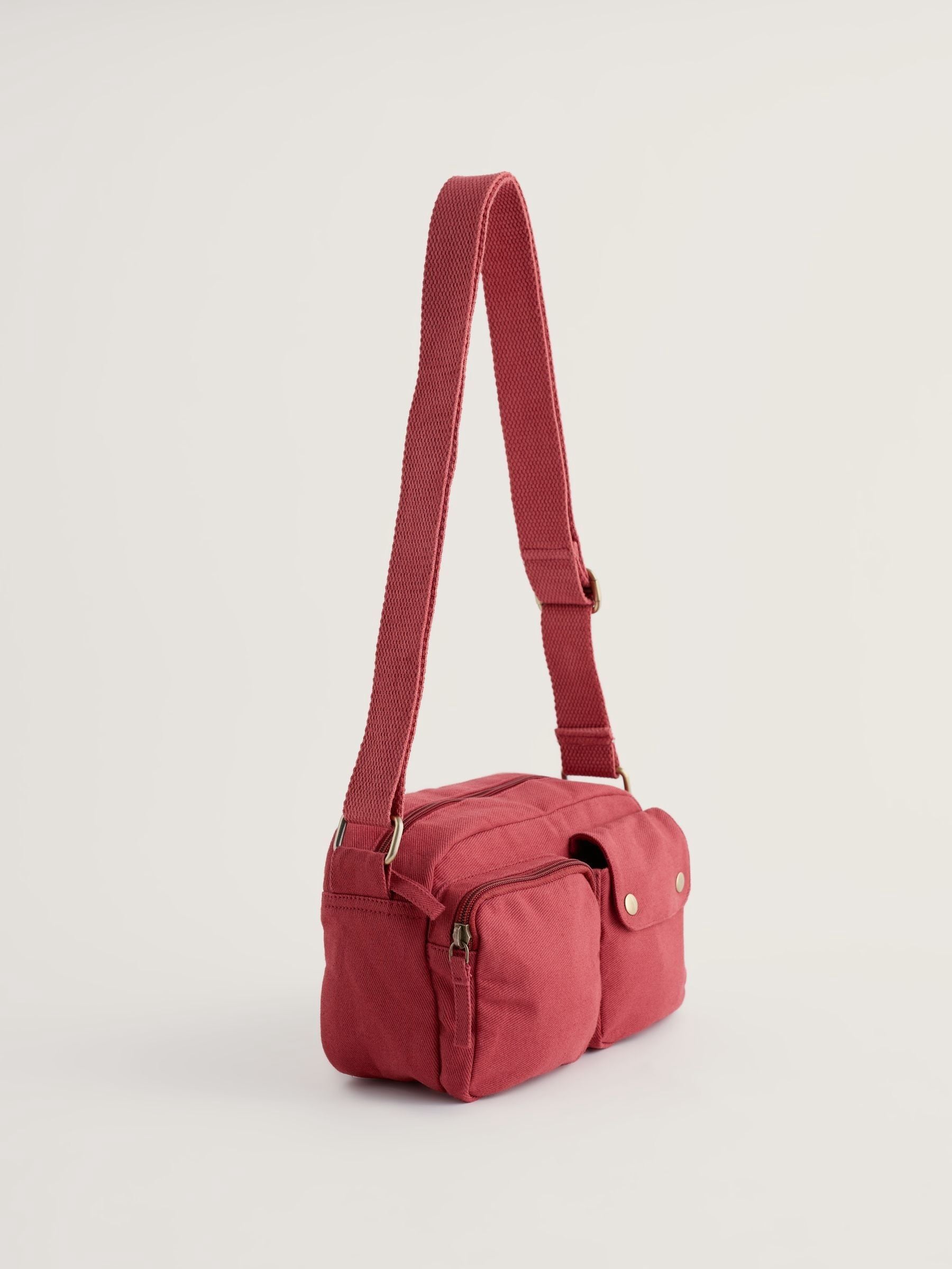 Seasalt Cornwall green Melder cross-body bag cotton UK version
