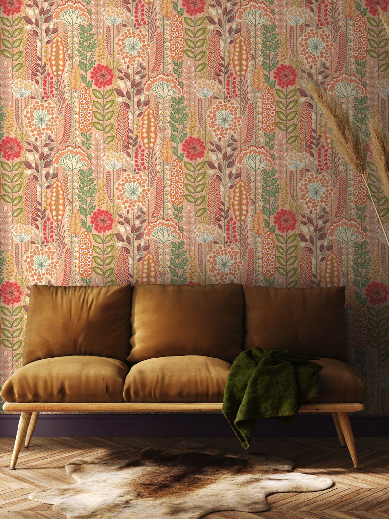 Ohpopsi Pistachio Mix Seedheads Wallpaper 10m