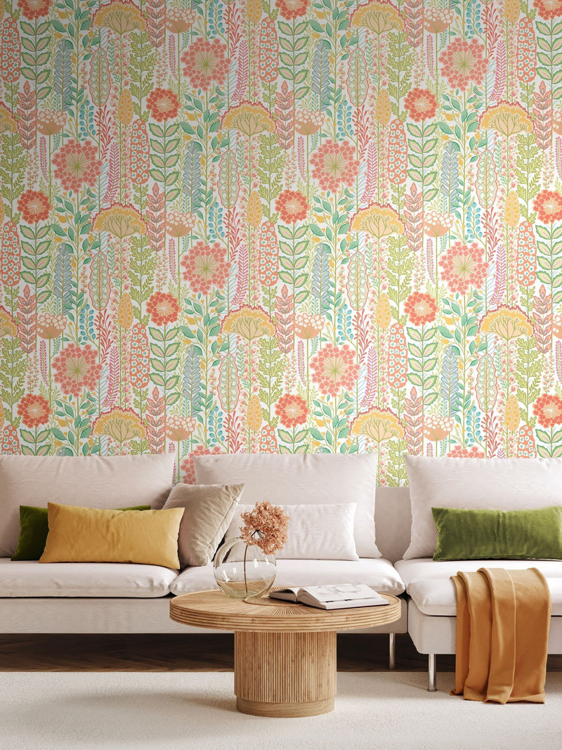 Ohpopsi Pistachio Mix Seedheads Wallpaper 10m