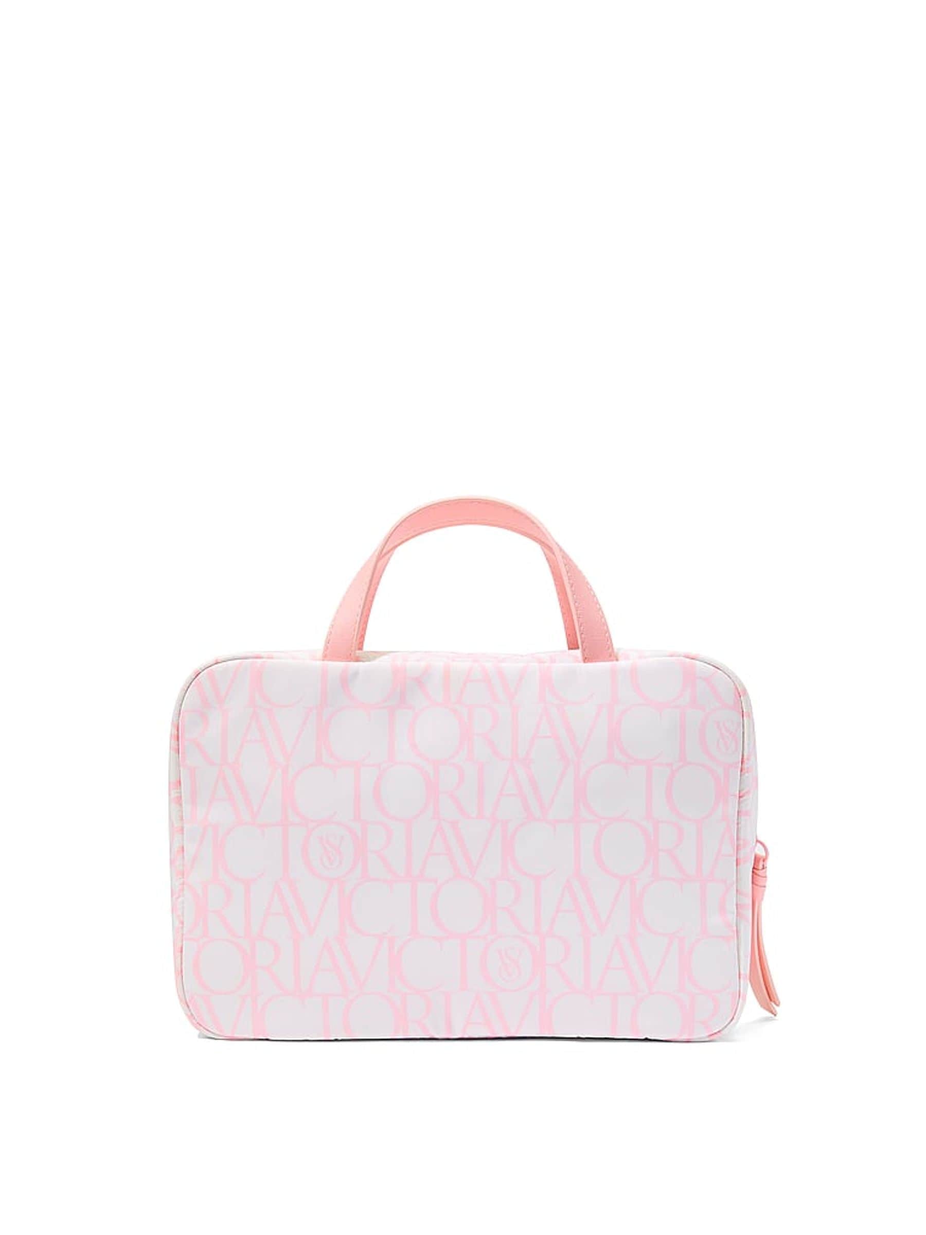 Victoria's Secret Pink Victoria Script travel case, imported from the UK