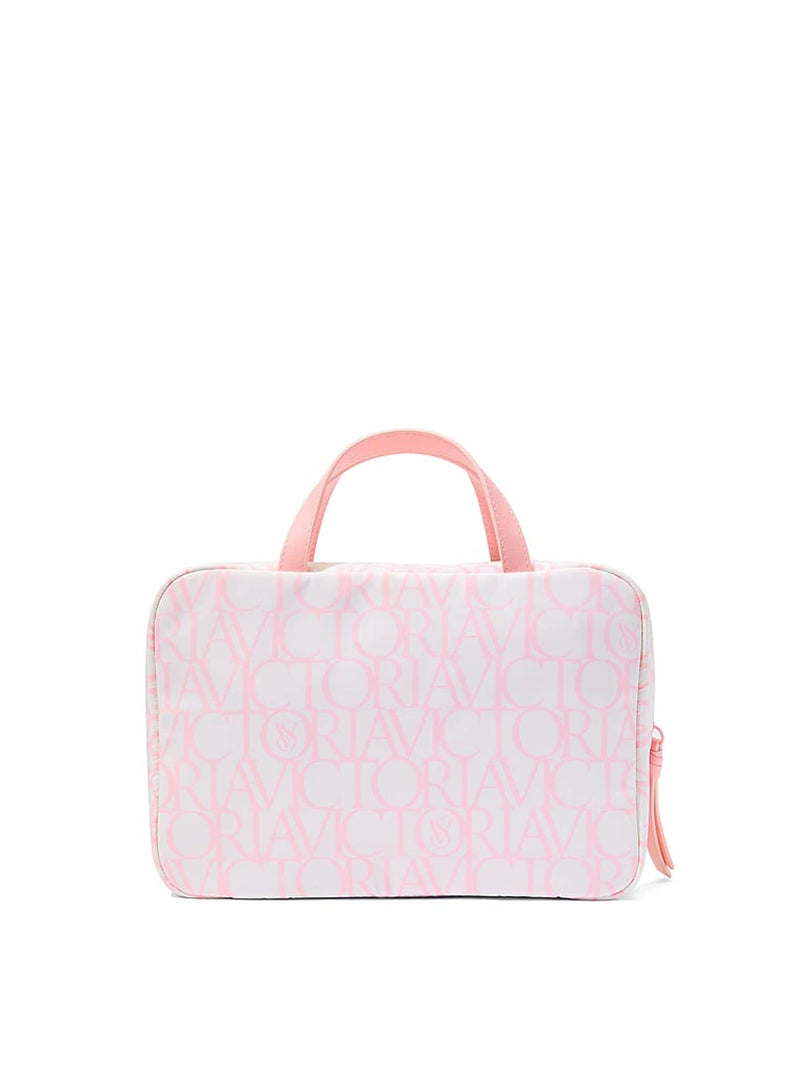 Victoria's Secret Pink Victoria Script travel case, imported from the UK