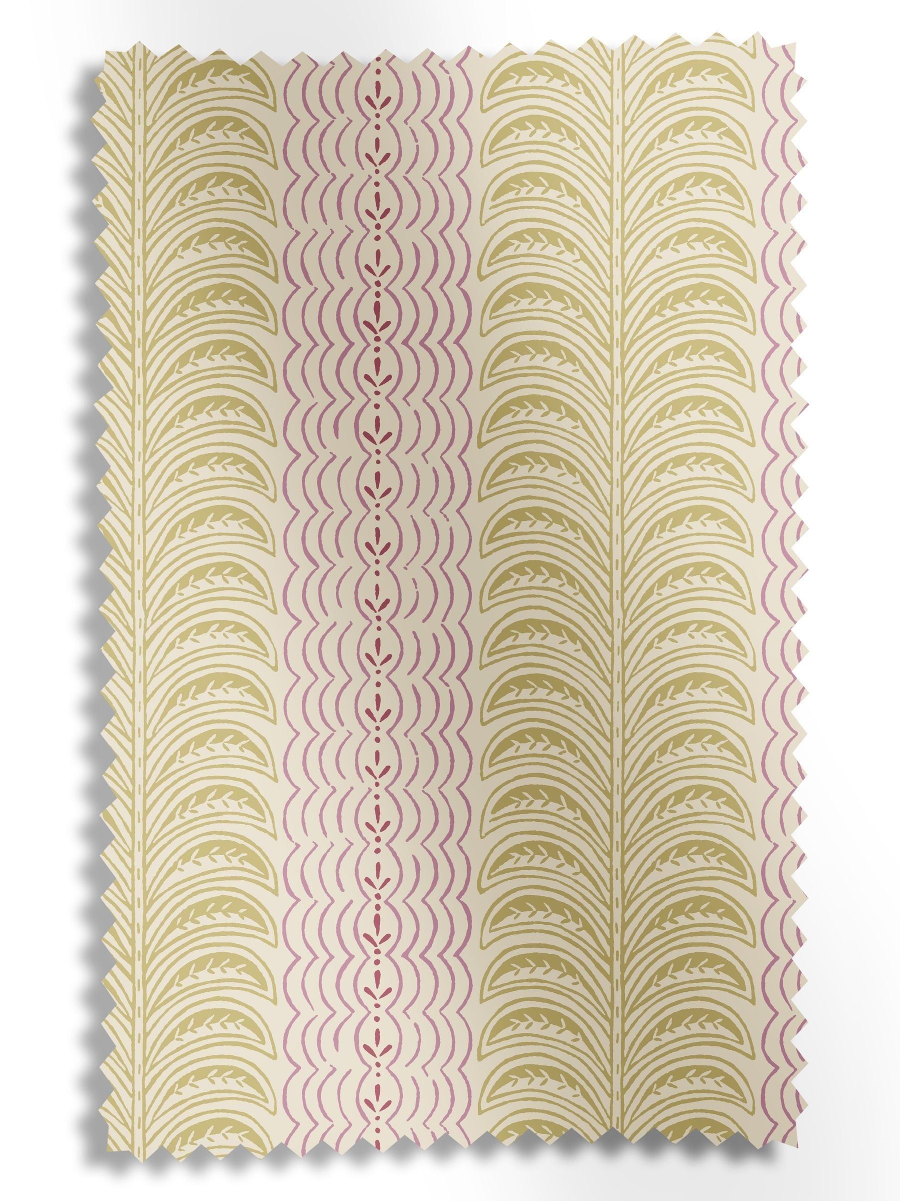 Land & Shore Fintra roman blind yellow - British product