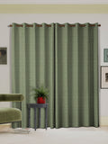 Land & Shore Green Dawn made to measure curtains (British brand)